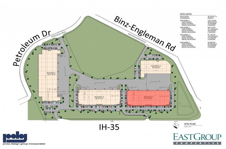 4210 N IH-35, San Antonio, TX for lease - Site Plan - Image 2 of 7