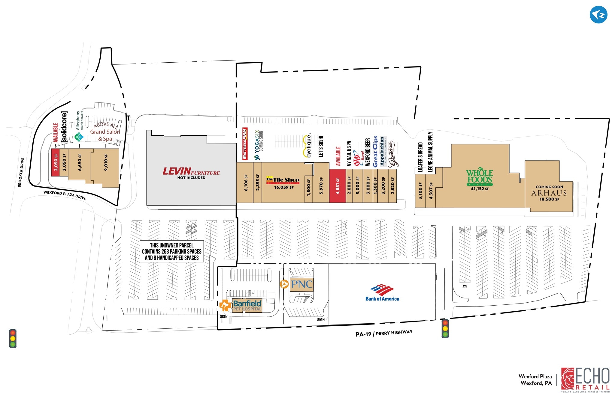10574-10650 Perry Hwy, Wexford, PA for lease Site Plan- Image 1 of 22