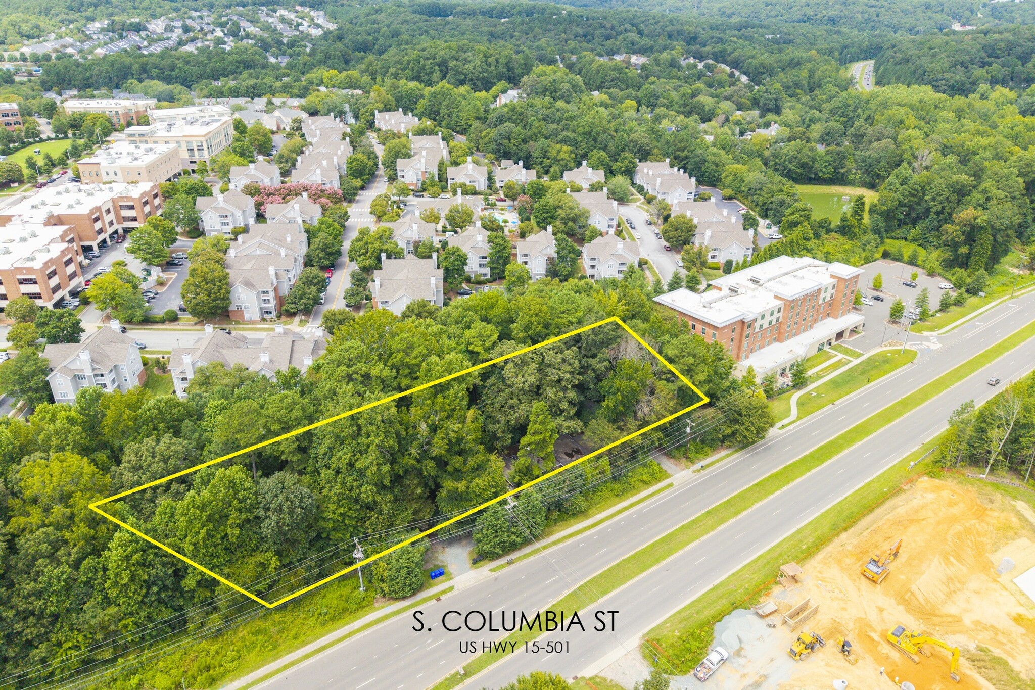 3810 S Columbia St, Chapel Hill, NC for sale Aerial- Image 1 of 10