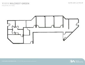 11111 Wilcrest Green Dr, Houston, TX for lease Floor Plan- Image 1 of 1