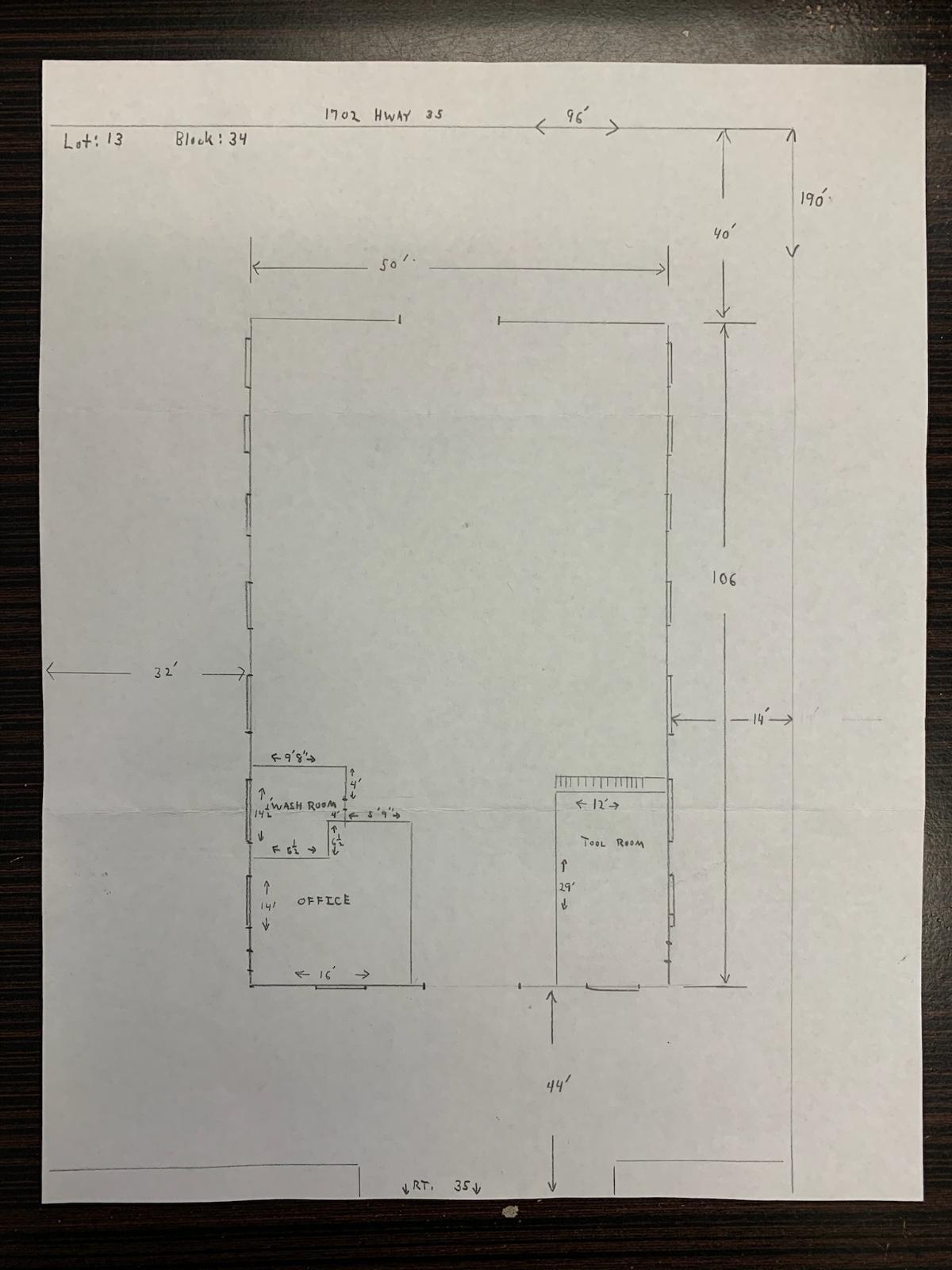 1702 State Route 35, Oakhurst, NJ for sale Floor Plan- Image 1 of 1