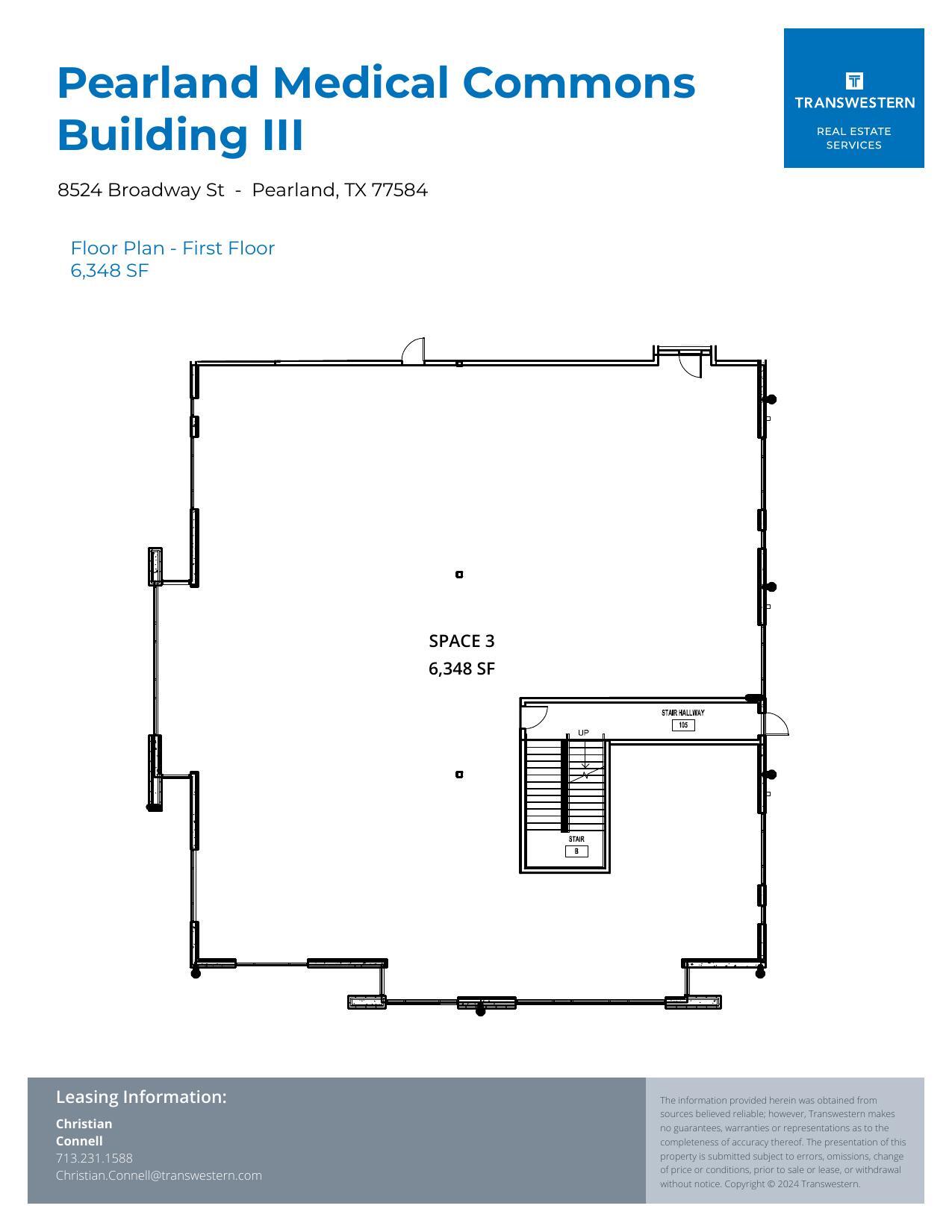 8524 Broadway St, Pearland, TX for lease Floor Plan- Image 1 of 1