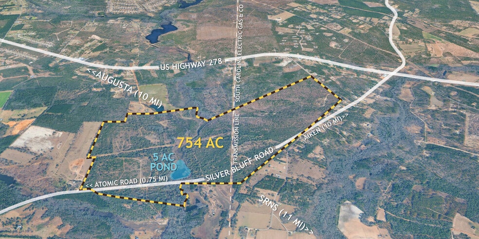 3382 Silver Bluff Rd, Aiken, SC for sale - Primary Photo - Image 1 of 7