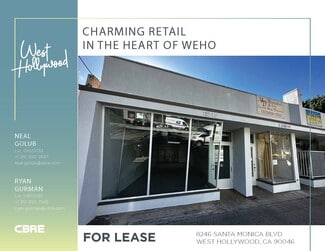More details for 8246-8248 Santa Monica Blvd, Los Angeles, CA - Retail for Lease