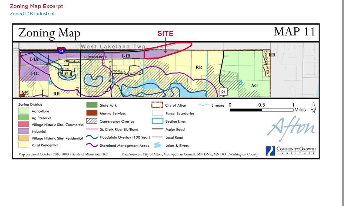 10,000 sf building and 37 acres Afton, MN for Sale