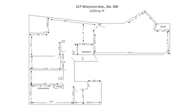 217 Wisconsin Ave, Waukesha, WI for lease Floor Plan- Image 1 of 1