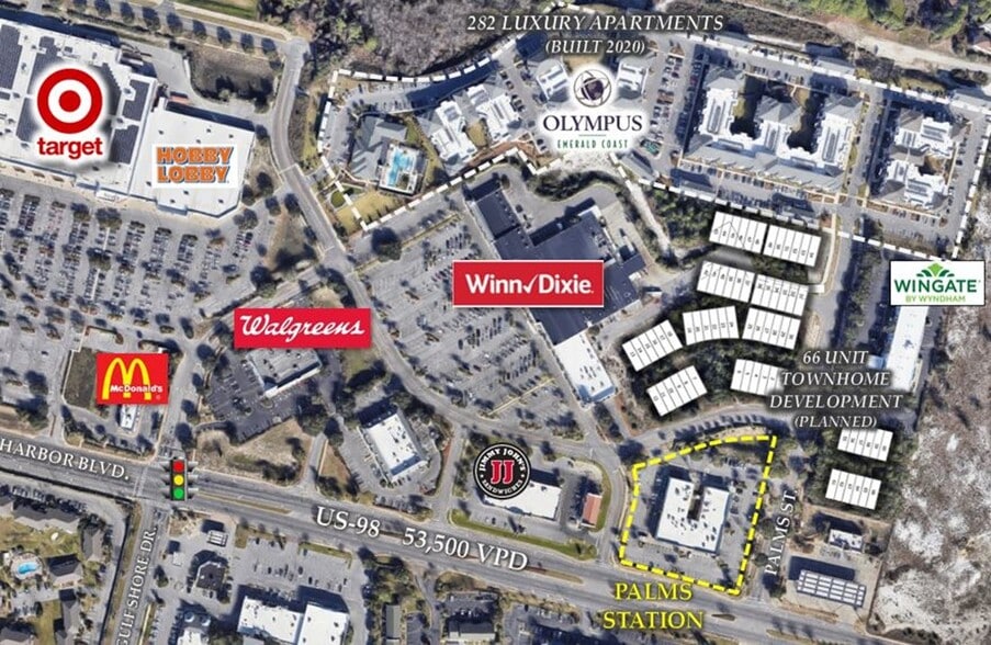 985 Highway 98 E, Destin, FL for lease - Aerial - Image 3 of 5