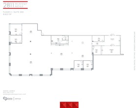 2811 McKinney Ave, Dallas, TX for lease Floor Plan- Image 1 of 9