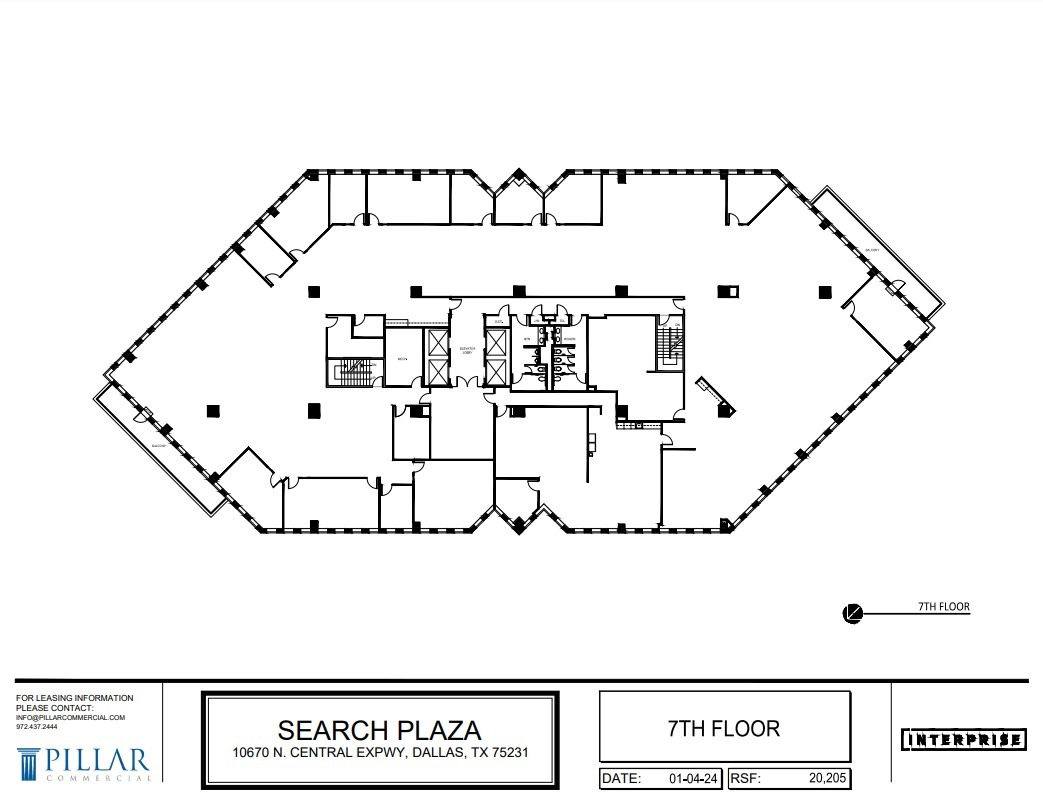 10670 N Central Expy, Dallas, TX for lease Floor Plan- Image 1 of 1