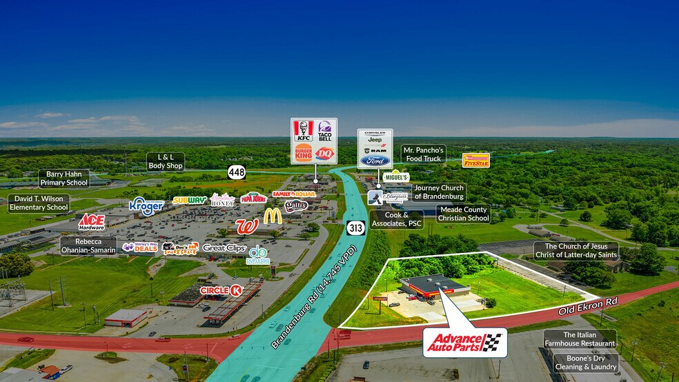 1265 Old Ekron Rd, Brandenburg, KY for sale - Building Photo - Image 2 of 5