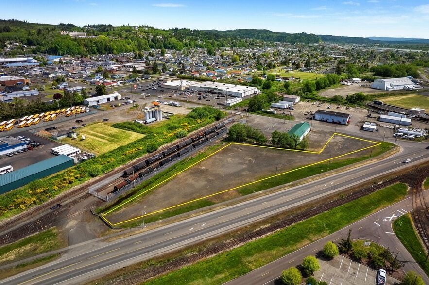 Myrtle Street, Hoquiam, WA for lease - Aerial - Image 1 of 4