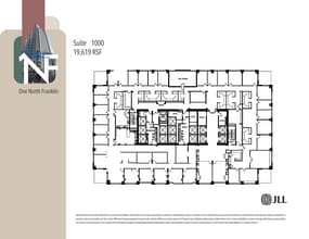 1 N Franklin St, Chicago, IL for lease Floor Plan- Image 1 of 2
