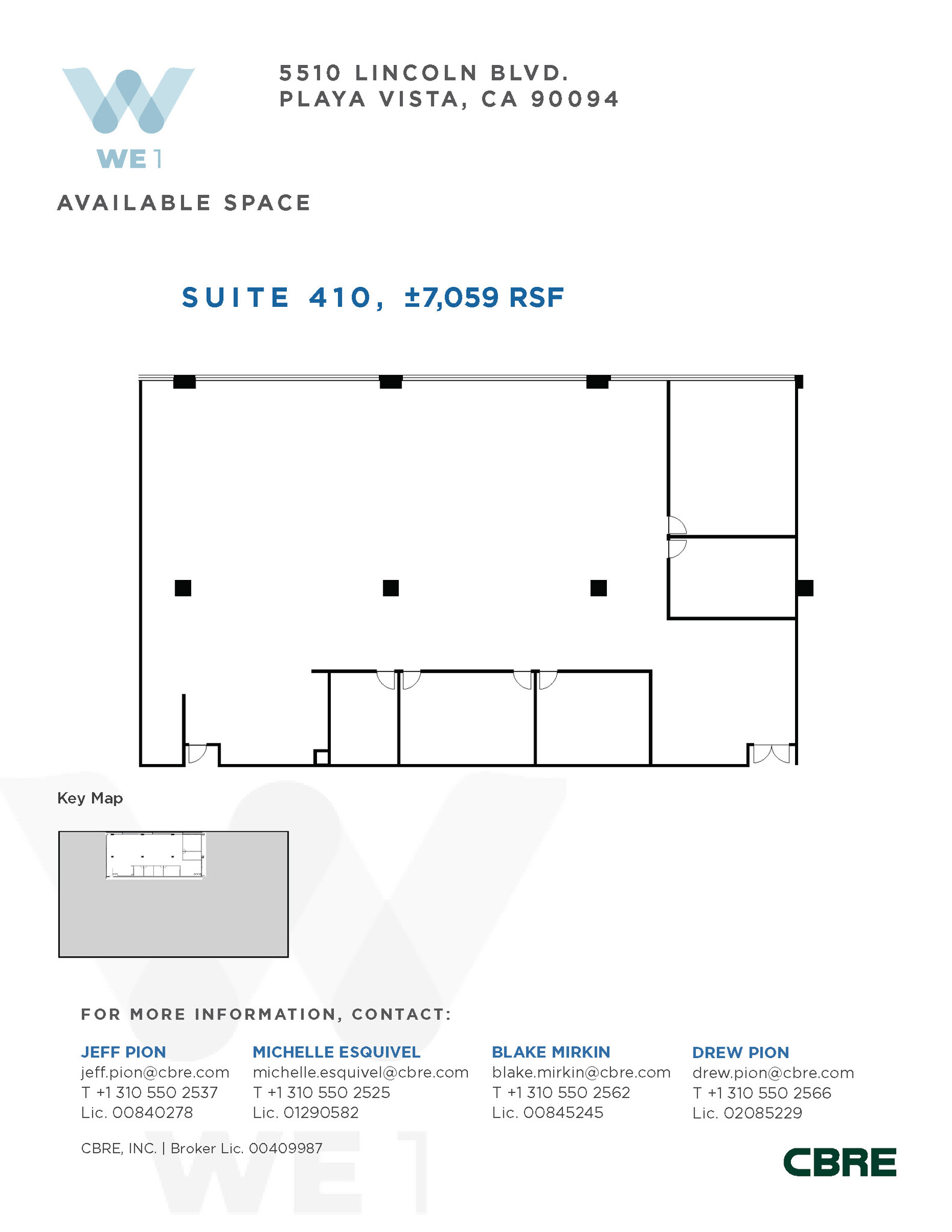 5510 Lincoln Blvd, Playa Vista, CA for lease Floor Plan- Image 1 of 11