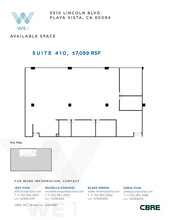 5510 Lincoln Blvd, Playa Vista, CA for lease Floor Plan- Image 1 of 11