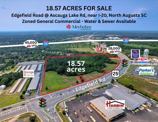 More details for Ascauga Lake Road & Edgefield Road, North Augusta, SC - Land for Sale
