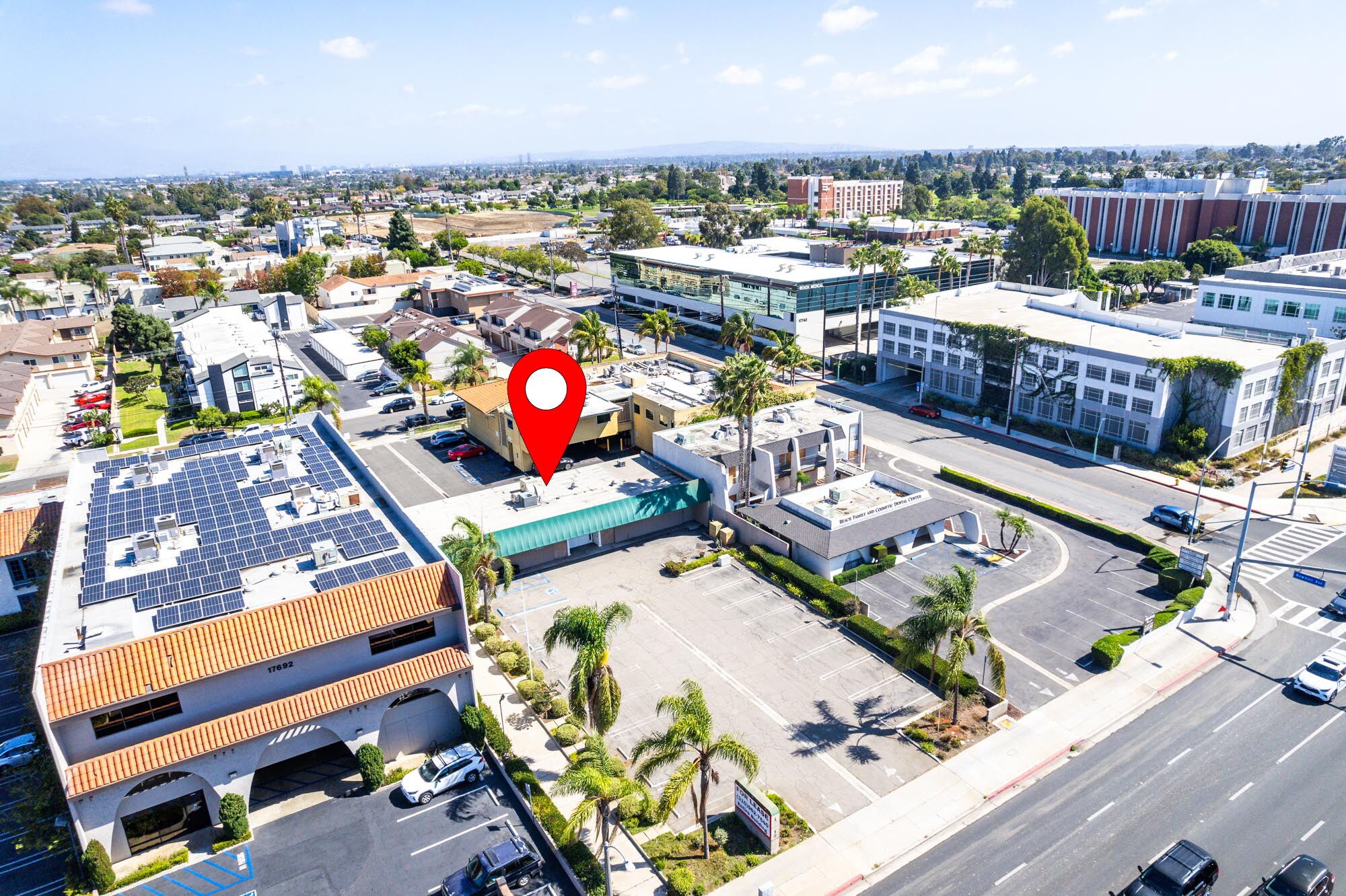 17712 Beach Blvd, Huntington Beach, CA for sale Aerial- Image 1 of 1