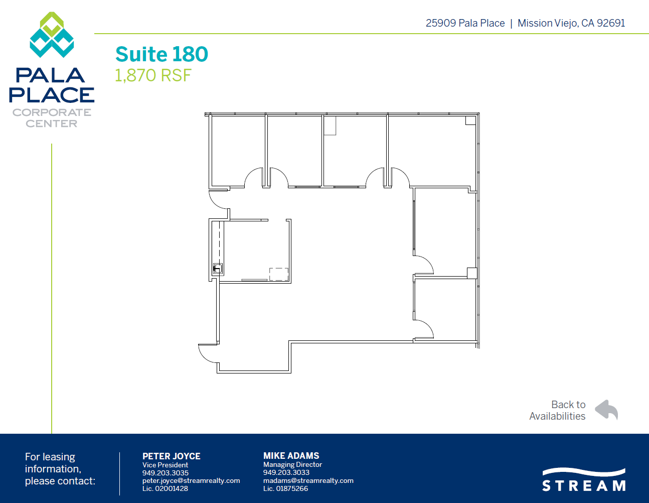 25909 Pala Pl, Mission Viejo, CA for lease Floor Plan- Image 1 of 1