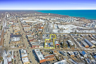 417-429 Temple Ave, Highland Park, IL - aerial  map view - Image1