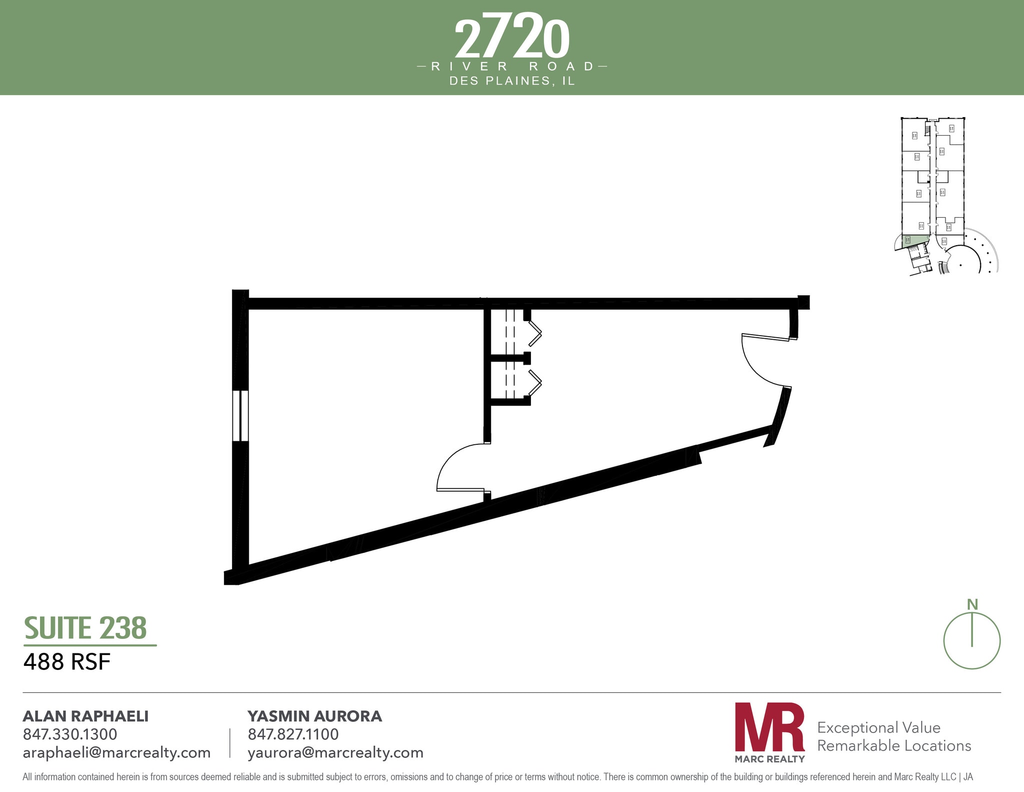 2720 S River Rd, Des Plaines, IL for sale Floor Plan- Image 1 of 1