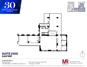 30 N Michigan Ave, Chicago, IL for lease Floor Plan- Image 1 of 10