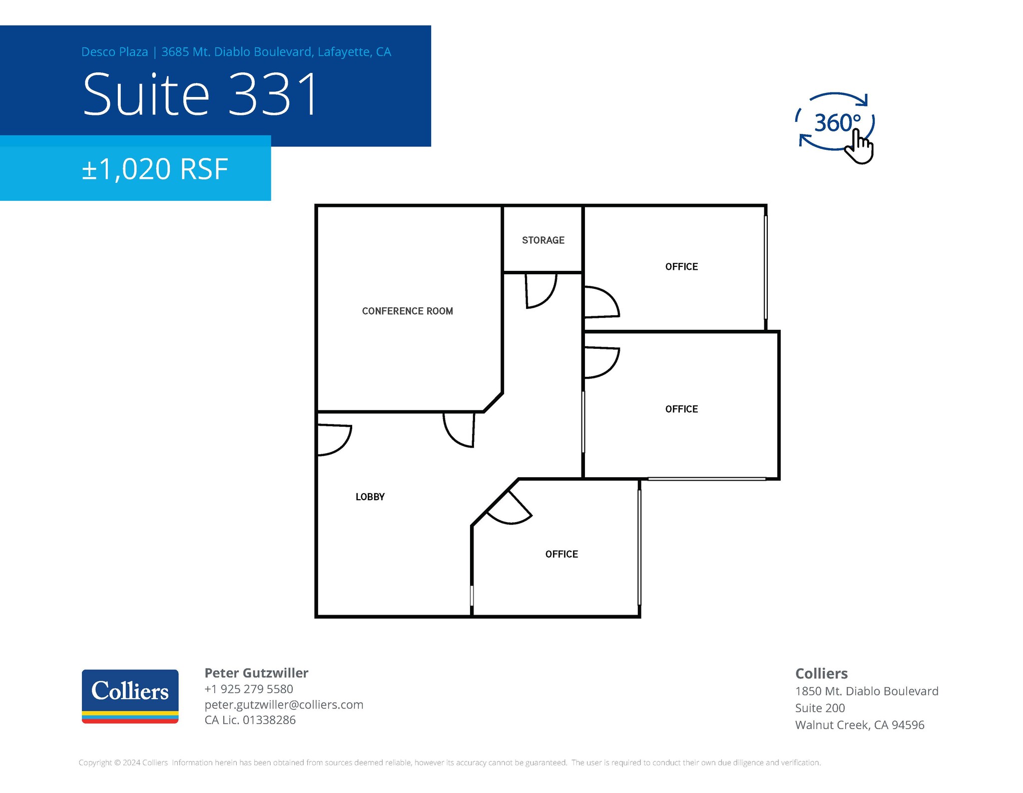 3685 Mount Diablo Blvd, Lafayette, CA for lease Floor Plan- Image 1 of 1