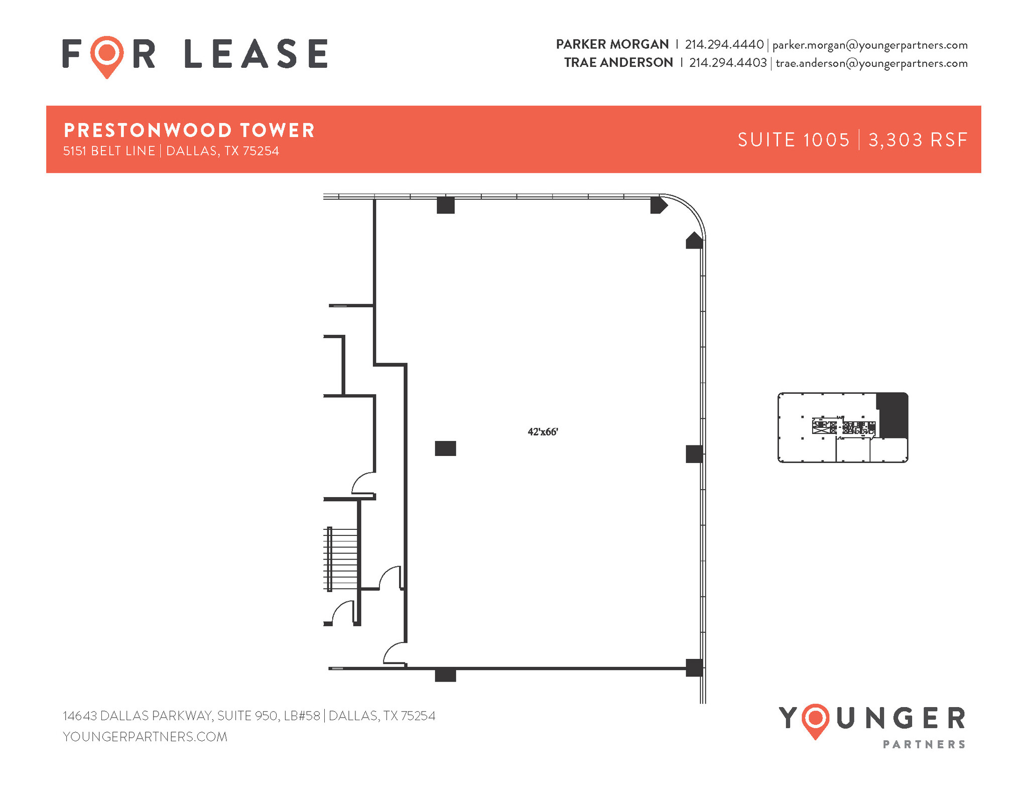 5151 Belt Line Rd, Dallas, TX for lease Floor Plan- Image 1 of 3