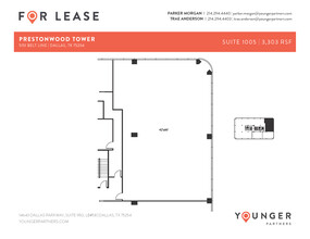 5151 Belt Line Rd, Dallas, TX for lease Floor Plan- Image 1 of 3