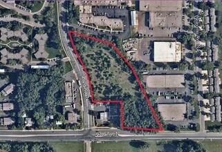 6340 Zane Ave N, Brooklyn Park, MN - AERIAL map view