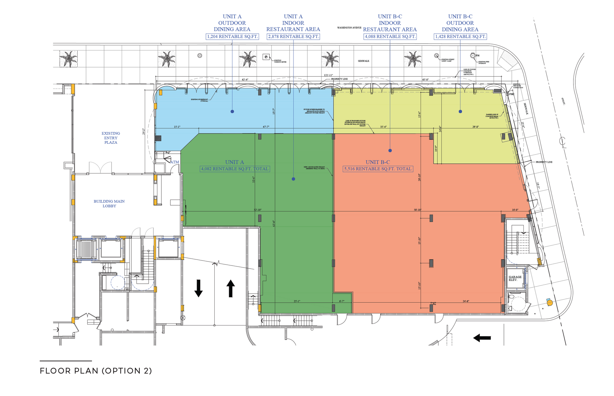 555 Washington Ave, Miami Beach, FL for lease Floor Plan- Image 1 of 1