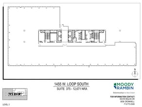 1455 West Loop S, Houston, TX for lease Floor Plan- Image 2 of 2