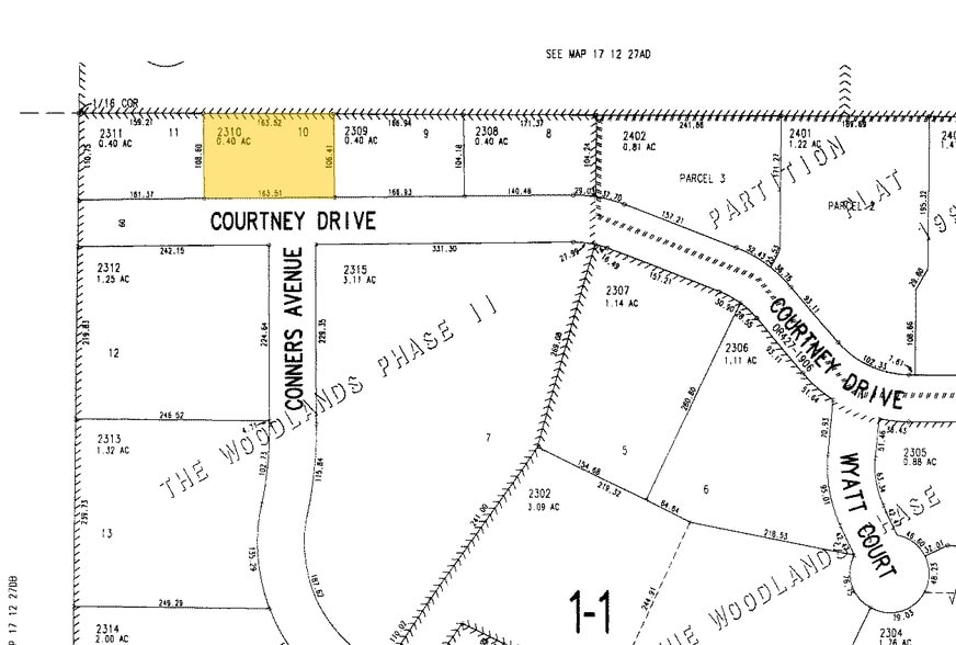 2558 NE Courtney Dr, Bend, OR for sale - Plat Map - Image 1 of 2