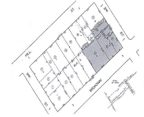 205 S Broadway, Los Angeles, CA for lease - Plat Map - Image 2 of 14