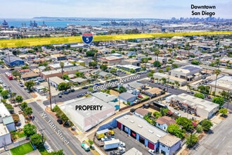 1729 Coolidge Ave, National City, CA - AERIAL  map view