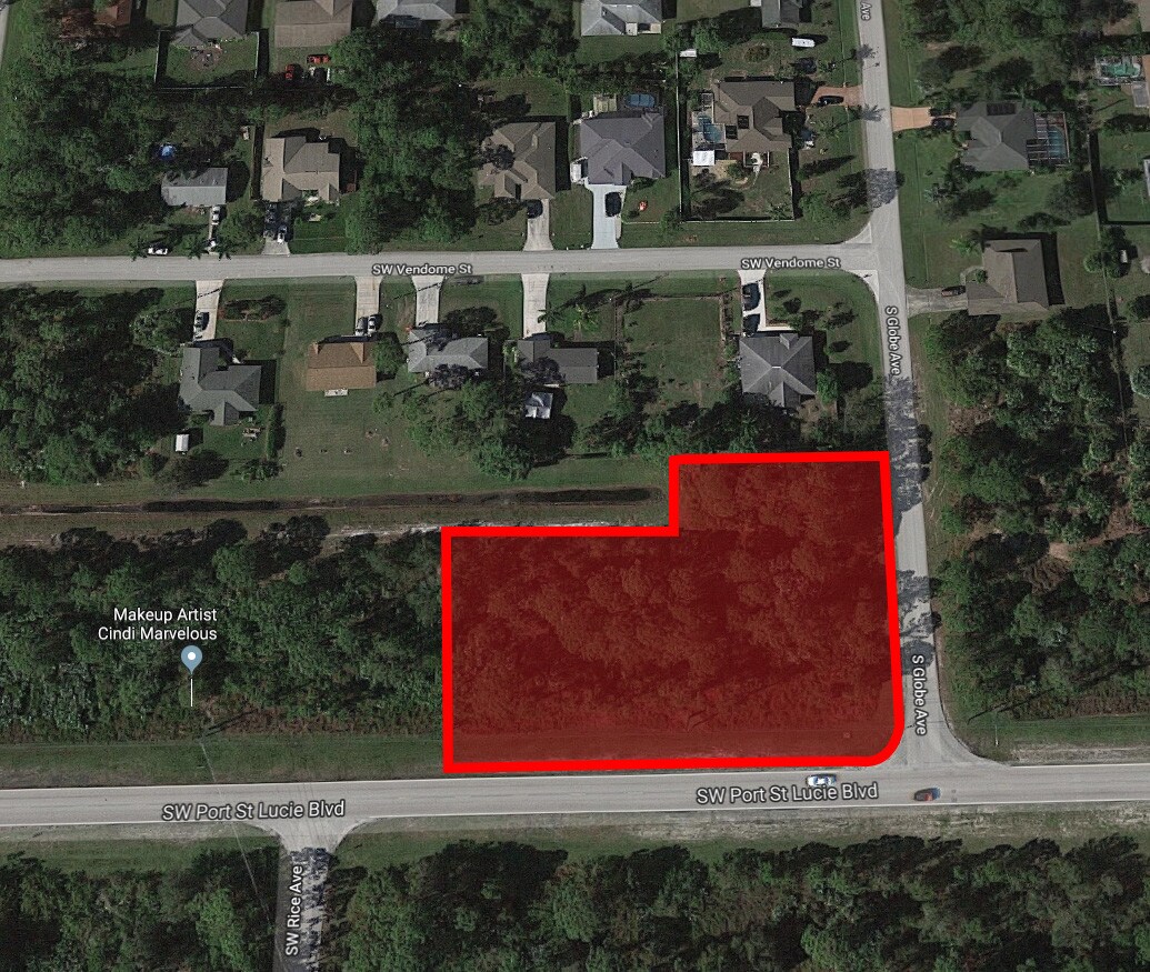 3358 SW Port Saint Lucie Blvd, Port Saint Lucie, FL for sale Aerial- Image 1 of 3