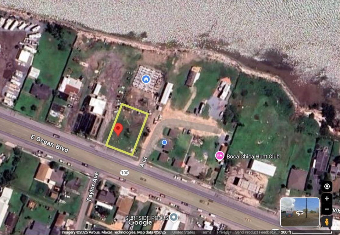 47471 State Highway 100, Laguna Heights, TX for lease Aerial- Image 1 of 4