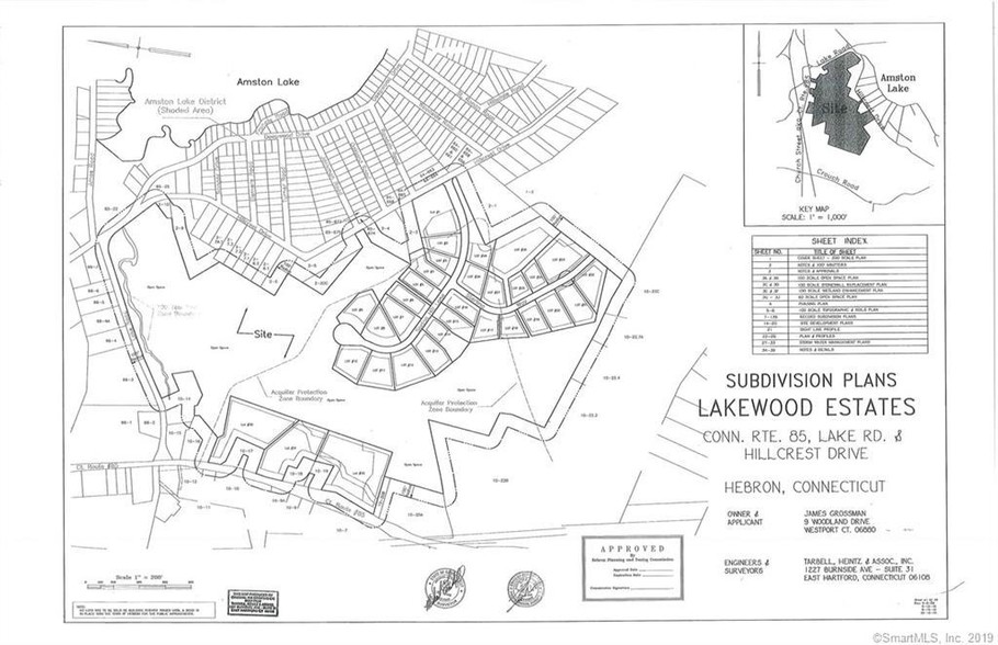 41 Hillcrest Dr, Hebron, CT for sale - Site Plan - Image 3 of 5