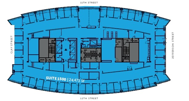 555 12th St, Oakland, CA for lease Floor Plan- Image 1 of 1