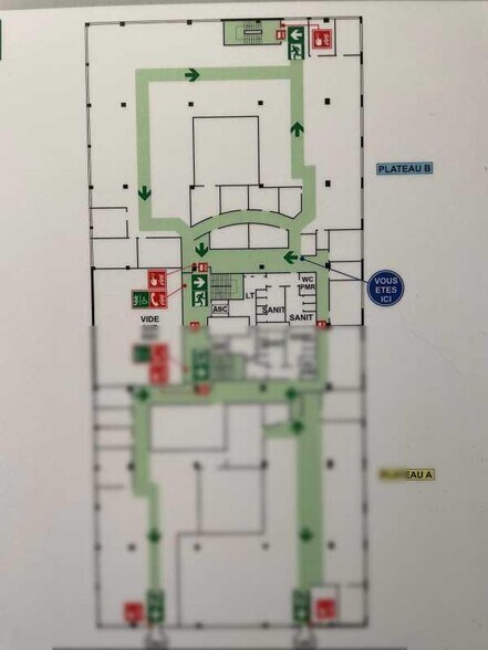 Office in Rouen for lease - Floor Plan - Image 3 of 3