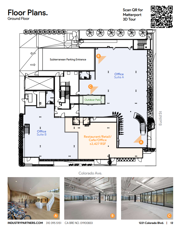 1221 Colorado Ave, Santa Monica, CA for sale Floor Plan- Image 1 of 3