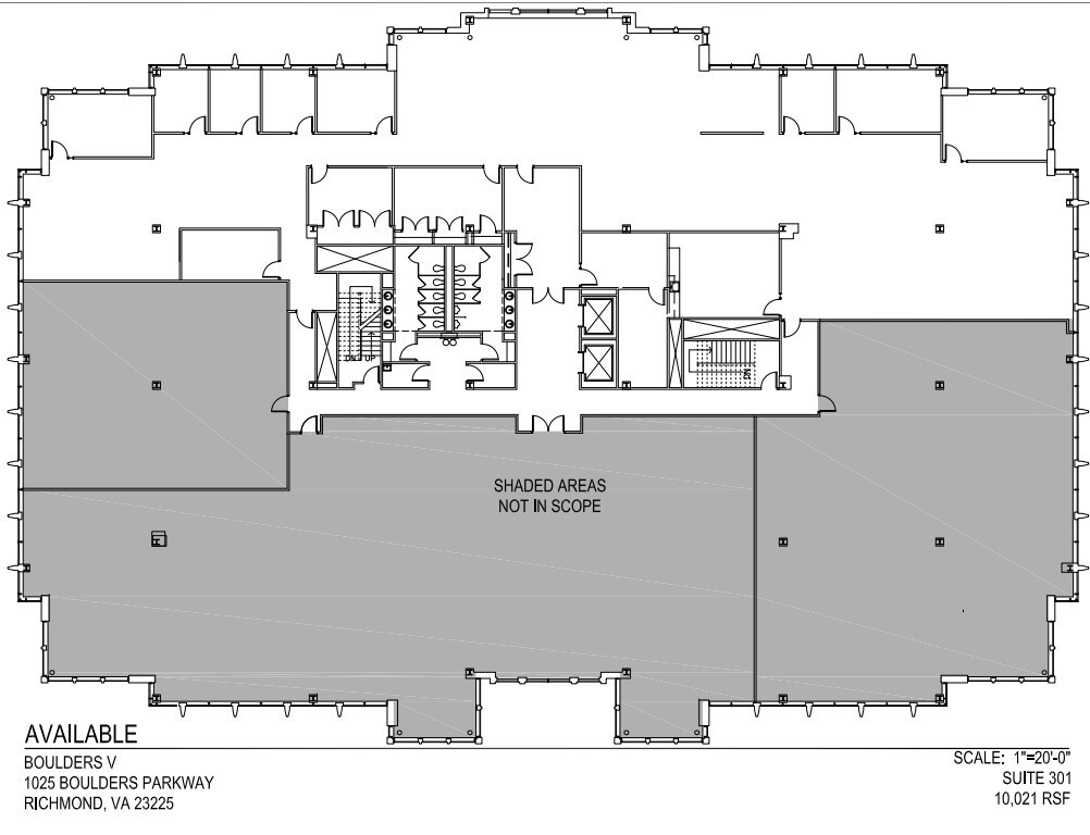 7501 Boulder View Dr, North Chesterfield, VA for lease Floor Plan- Image 1 of 1