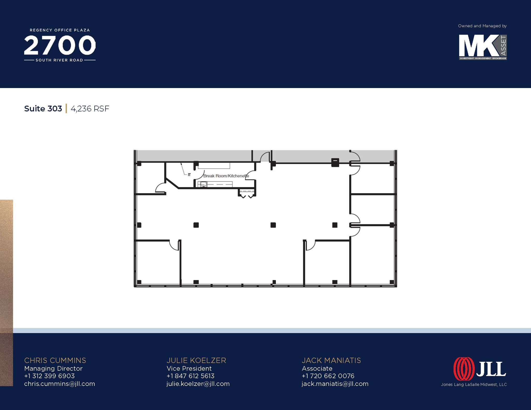 2700 S River Rd, Des Plaines, IL for lease Floor Plan- Image 1 of 1