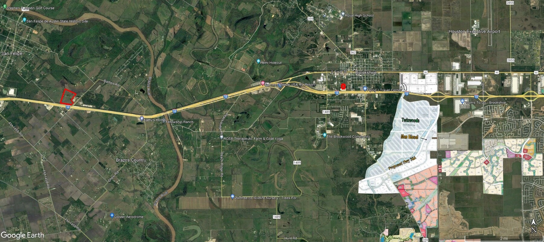 1228 Brazos Ten, Sealy, TX 77474 I10 Industrial/RV Park Sealy