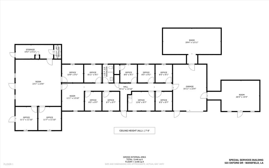 523 Oxford Rd, Mansfield, LA for sale - Building Photo - Image 3 of 100