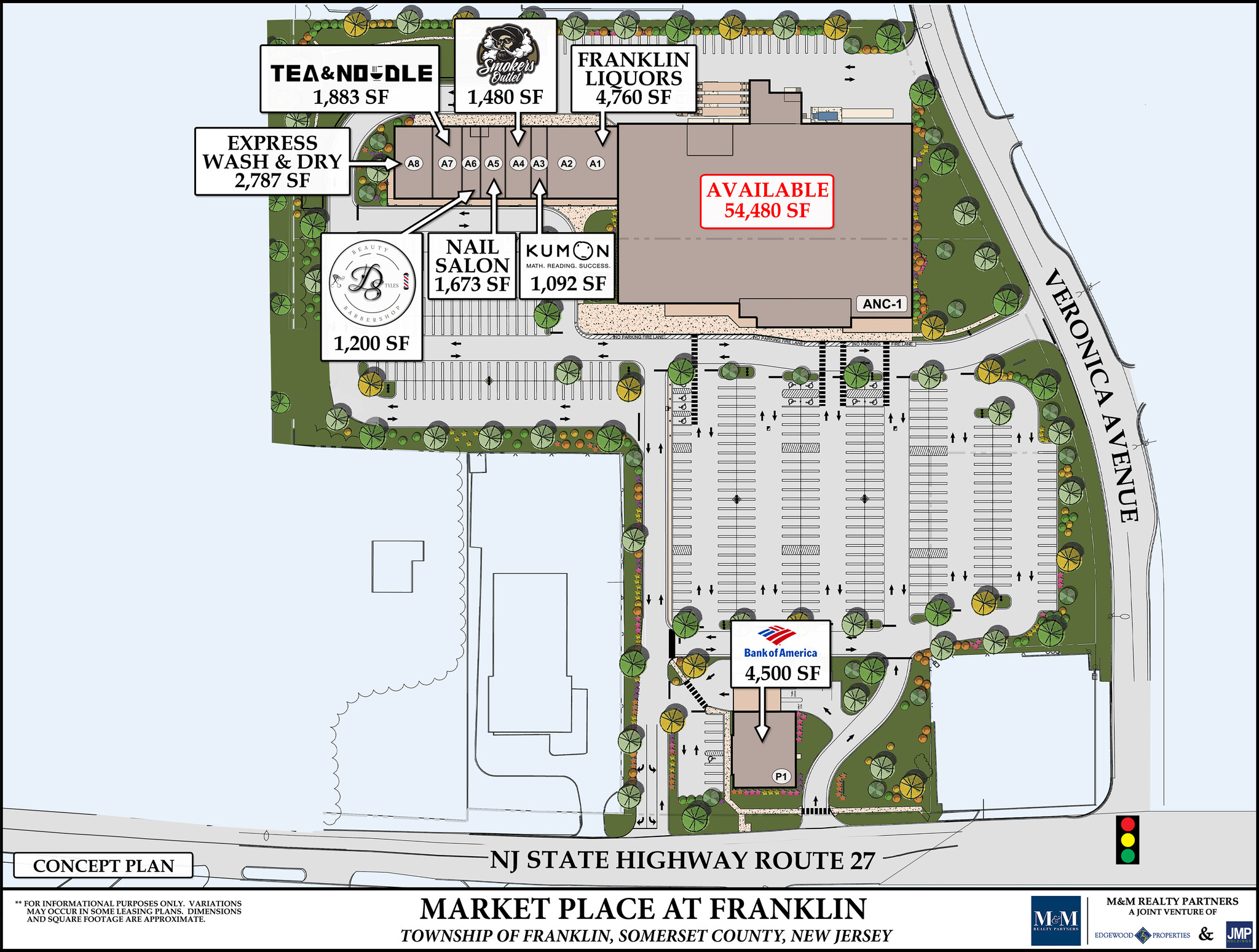 State Highway 27, Somerset, NJ for lease Site Plan- Image 1 of 1