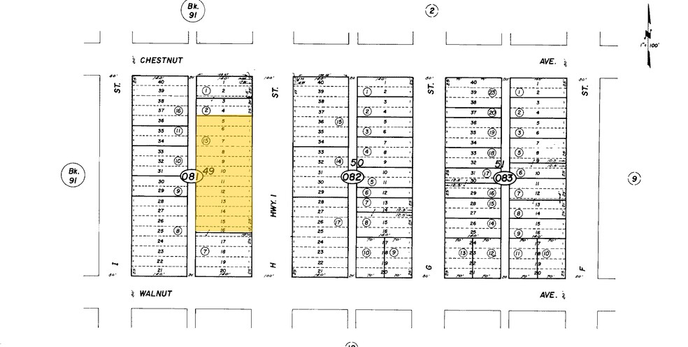 215 N H St, Lompoc, CA for lease - Plat Map - Image 3 of 3