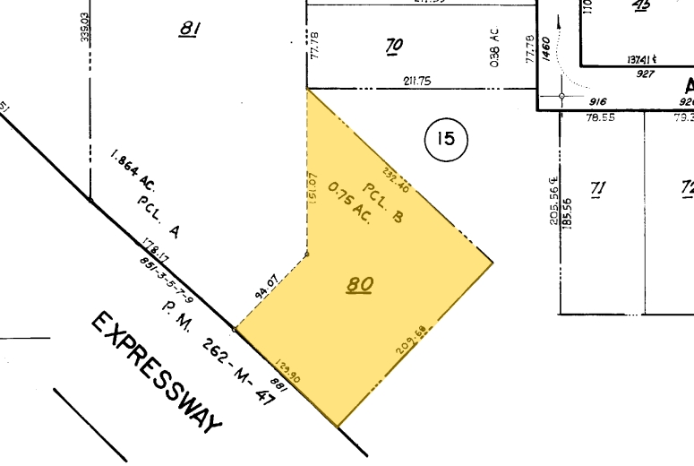 881 Fremont Ave, Los Altos, CA for sale - Plat Map - Image 3 of 3