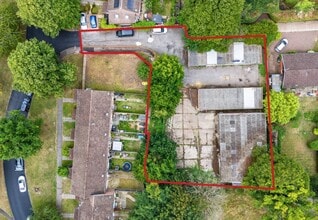 40-42 St. Martins Close, East Horsley, SRY - AERIAL map view - Image1
