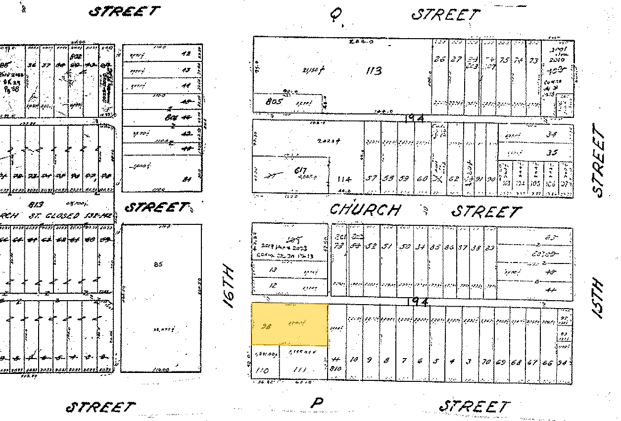 1509 16th St NW, Washington, DC for sale Plat Map- Image 1 of 1