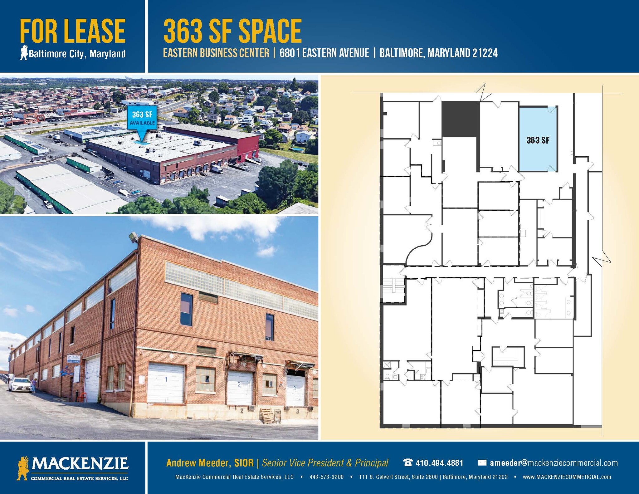 6801 Eastern Ave, Baltimore, MD for lease Floor Plan- Image 1 of 1