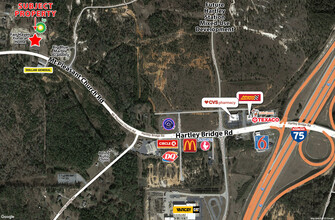 4977 Mount Pleasant Church Rd, Macon-Bibb, GA - aerial  map view - Image1